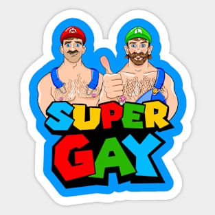 Super Gay Brothers Sticker
